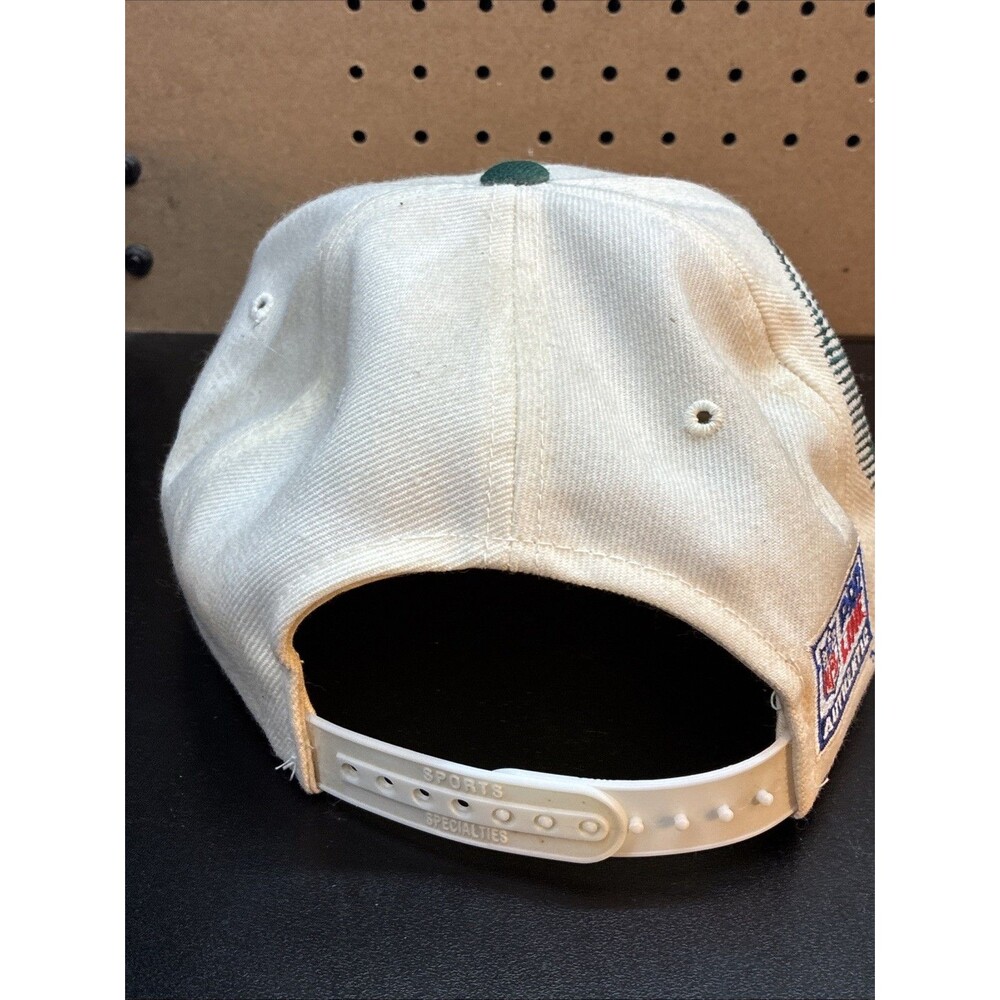 90s Green Bay Packers Sports Specialties Shadow Laser Snapback NFL Hat cap rare - Picture 4 of 10